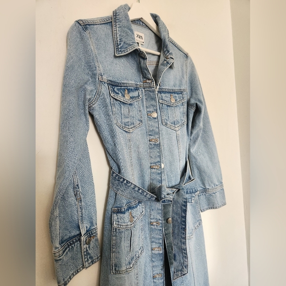 Zara Denim Dress - Picture 6 of 13